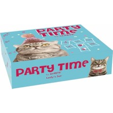 M-Pets M- Party Time Dişi Kediler Için Doğum Günü Seti