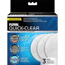 Fluval Ince Keçe, Fx4, Fx5 Fx6 Dış Filtreler Için, 3'lü