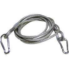 Larskas Araç Çekme Halatı Oto Çekme Halatı 3.5 Ton (Çantalı) Araba Çekme Halatı Çelik Halat