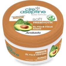 Cire Aseptine Prebiyotik Avokado El, Yüz Vücut Kremi 300 ml