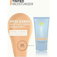 Larskas Sun Lovers Nemlendirici Etkili & Doğal Bitişli Renkli Güneş Koruyucu SPF50- 004 Ivory Beıge