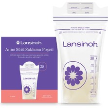 Lansinoh Anne Sütü Saklama Poşetleri 25 Adet