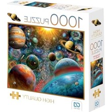 Esranın Dünyası 2,2 mm Kalınlıkta 1000 Parça Gezegenler Puzzle Seti