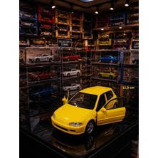 Oyuncak Sahili Honda Cıvıc Efsane Kasa 11.7cm Diecast Metal Orjinal Koleksiyon Çekbırak Araba Kapı Açılır