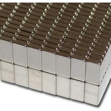 Larskas Dünya Magnet 20 Adet 10MM x 5mm x 1,5mm Köşeli Süper Güçlü Neodyum Mıknatıs