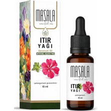 Masala Saf Itır (Sardunya) Yağı 10 ml - Geranium Oil - Pelargonium Graveolens