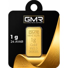 GMR 1 GRAM KÜLÇE ALTIN 24 AYAR