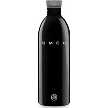 Larskas Smeg  Bottle Siyah Matara 1l Water Bottle