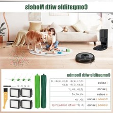 Esranın Dünyası Yedek Fırça ve Filtre Seti, Irobot Roomba Modelleri ile Uyumlu Temizlik Ürünleri