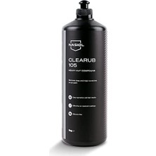 Larskas Nasiol Clearub 105 Araç Kalın Çizik Giderici Pasta Cila-1 Kg-Boya Koruma Parlatma Wax, Detailing, Güçlü Çizik Alıcı Araç Pasta Cila, Boya Koruyucu ve Parlatıcı Oto Polisaj