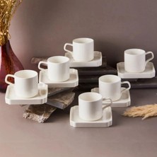 Perotti Luce Altı Kişilik Fincan Takımı 80 ml