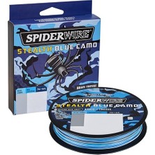 Larskas Stealth Superline, Mavi Kamuflaj, 150 Yard, Tek Telli, Naylon Tel Olta