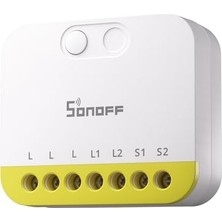 Larskas Mını Duo-L Zigbee Akıllı Anahtar – Nötr Tel Yok, Zigbee 3.0, Çift Kanal, Kompakt Tasarım, Alexa ile Çalışır, Google Home