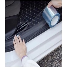 Larskas Araç Kapı Eşik Kaput Çizik Önleyici Şeffaf Koruma Folyosu 5 cm x 3 Metre