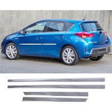 Esranın Dünyası Krom Yan Kapı Koruma Çıtası, Toyota Auris 4 Kapı Için