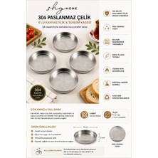 SHG HOME 4'lü Kahvaltılık/ Atıştırmalık Sunum Kasesi