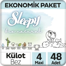 Sleepy Ekonomik Külot Bez 4 Numara Maxi 48 Adet