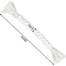 Larskas Püsküllü Diş Kaşıma Oyuncağı - 22 cm Boy, 2 cm Kalınlık