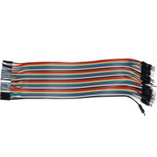 Larskas 40 Adet Erkek-Erkek Jumper Kablo 20 cm