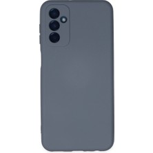 Hayat Store Samsung Galaxy M23 Kılıf Nano Içi Kadife Silikon - Gri