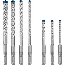 Larskas Bosch Professional 7 Parça Expert Sds Plus-7x Kırıcı Delici Delme Uçları (Yumuşak Taş, Sert Taş, Beton, Donatılı Beton, Beton Bina Bloku, Ø 5-12 Mm, Aksesuar Kırıcı Delici)