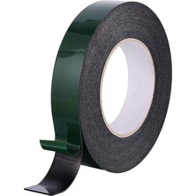 Larskas Çift Taraflı Köpük Bant Eva Montaj Bandı Siyah 36 mm x 10 Metre
