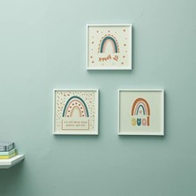 Esranın Dünyası Minimal Tasarımlı Kendinden Yapışkanlı Çerçeve, 20 x 20 cm