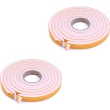 Esranın Dünyası Kapı Sünger Bandı, Rüzgar Önleyici Izolasyon Bant, 19MM x 9mm x 2.5mt Uzunluk