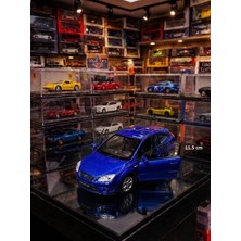 Oyuncak Sahili Demir Araba Kapılar Açılır Geri Çekbırak ForDiecast 11.5cm Koleksiyon Metal Fokus St Model Mavi Orjnal Focus