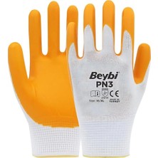 Larskas Pn3 Beyaz Sarı Eldiven 10