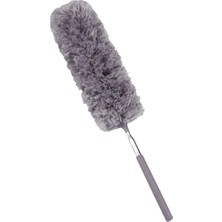 Orret Home 240 cm Teleskopik Uzatılabilir Mikrofiber Yumuşak Başlıklı Toz Alma Fırçası, Püskülü Bükülebilir Dip