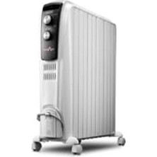 Esranın Dünyası 2500 W 10 Dilim Kapasiteli Elektrikli Zemin Tipi Yağlı Radyatör, Termostatlı