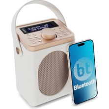 Majority Little Shelford - Krem Taşınabilir Dab/fm Radyo Bluetooth Hoparlör