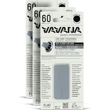 Larskas Vavana Araba Klima Kokusu, Flat Oto Kokusu 3'lü Set - 60 Gün Etkili Araç Kokusu (Neutral)