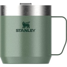 Stanley Classic Legendary Mug Paslanmaz Bardak, 0.35 Litre, Yeşil (Hammertone )