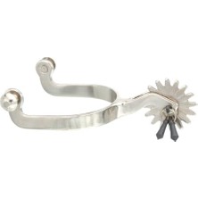 Larskas Kelly Silver  Jingle Bob Spurs, Krom Kaplama