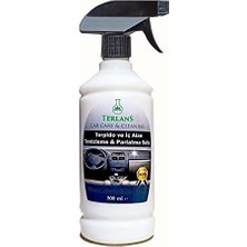 Larskas Terlans Parfümlü Iç Alan Torpido Temizleme ve Parlatma Sütü 500 ml + Mikrofiber Bez