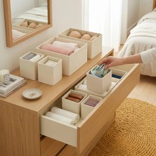 Ph Prendi Home Prendi Home Krem 4'lü Çekmece Içi Organizer