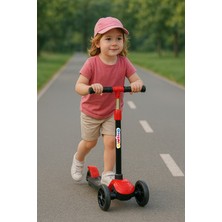 Empressco Işıklı 3 Tekerlekli Swing Scooter, Eğlence ve Güvenle Kullanım