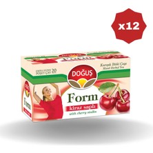 Doğuş Bitki Form Kiraz Saplı 20'li - (12  Adet)