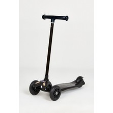 Empressco Çocuklar Için Siyah Mitur 3 Tekerlekli Yükseklik Ayarlı Scooter