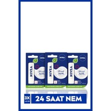 Larskas Nıvea Med Repair Dudak Bakım Kremi 4,8gr X3 Adet,24 Saat Nem,doğal Yağlar ile Çatlamış Dudak Bakım,spf 15, Avantajlı Paket