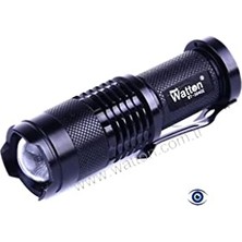 Larskas Watton WT-304 Ni Güçlü Şarjlı Pilli El Feneri