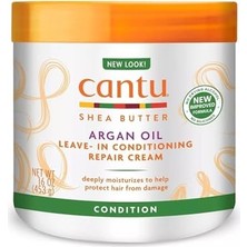 Larskas Shea Butter Argan Yağlı Onarıcı Durulanmayan Saç Bakım Kremi 453GR