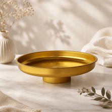 Sarkap Home 26 cm Ayaklı Gold Sunumluk