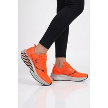 Walkway Turuncu Hafif Esnek Unisex Koşu Yürüyüş ve Spor Ayakkabı Space G