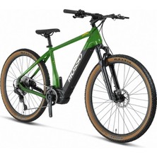 Mosso E-Lupra Elektrikli Erkek Dağ Bisiklet 530H Hd 28 Jant 11 Vites Green Black