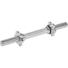 Larskas Delta Unisex Ağırlık Bar, Gri, 36 cm