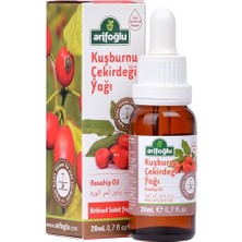 Larskas Arifoğlu Kuşburnu Çekirdeği Yağı 20ML - Soğuk Sıkım, Doğal Cilt Bakımı, Zengin Vitamin C | Arifoğlu Rosehip Seed Oil 20ML - Cold Pressed, Natural Skincare, Rich In Vitamin C