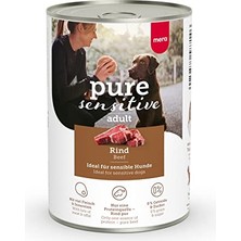 Larskas Pure Sensitive Sığır Etli Konserve Köpek Sı 400 Gram
